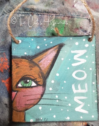 Orange Kitty Ornament
